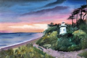 #086 - Beaulieu Lighthouse at Sunset