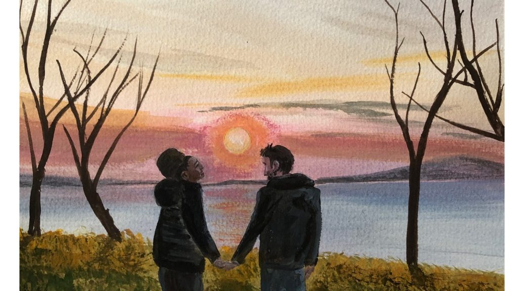 #098 - Sunset Couple